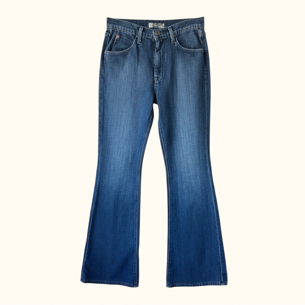 Hudson Flare Jeans Women’s Size 29 Mid Rise Early 2000s Y2K Denim Medium Wash